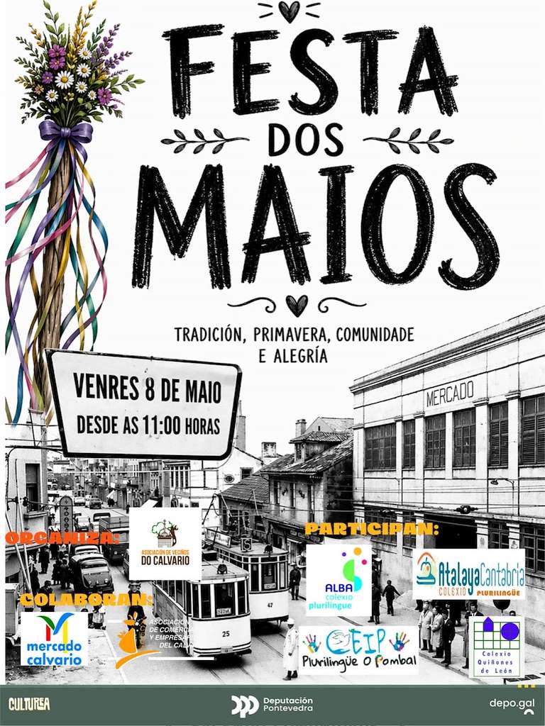 Festa dos Maios do Calvario en Vigo