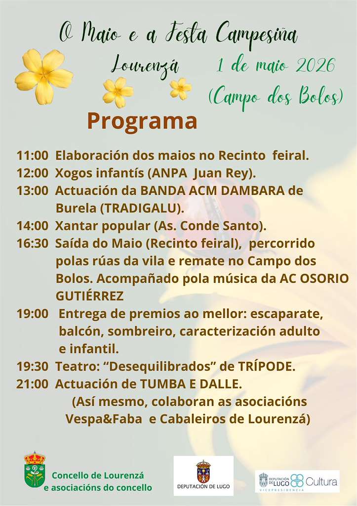 Festa dos Maios en Lourenzá