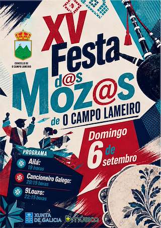 Fechas, información, programa, cartel, imágenes, mapa y ubicación de XV Festa dos Mozos (2026) en O Campo Lameiro