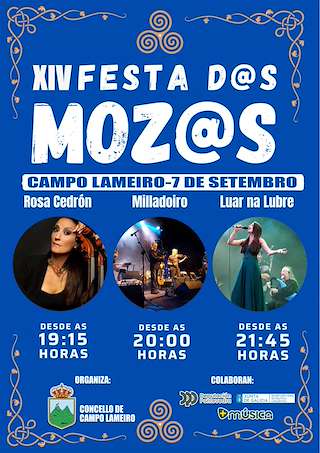 Fechas, información, programa, cartel, imágenes, mapa y ubicación de XIV Festa dos Mozos  en  O Campo Lameiro