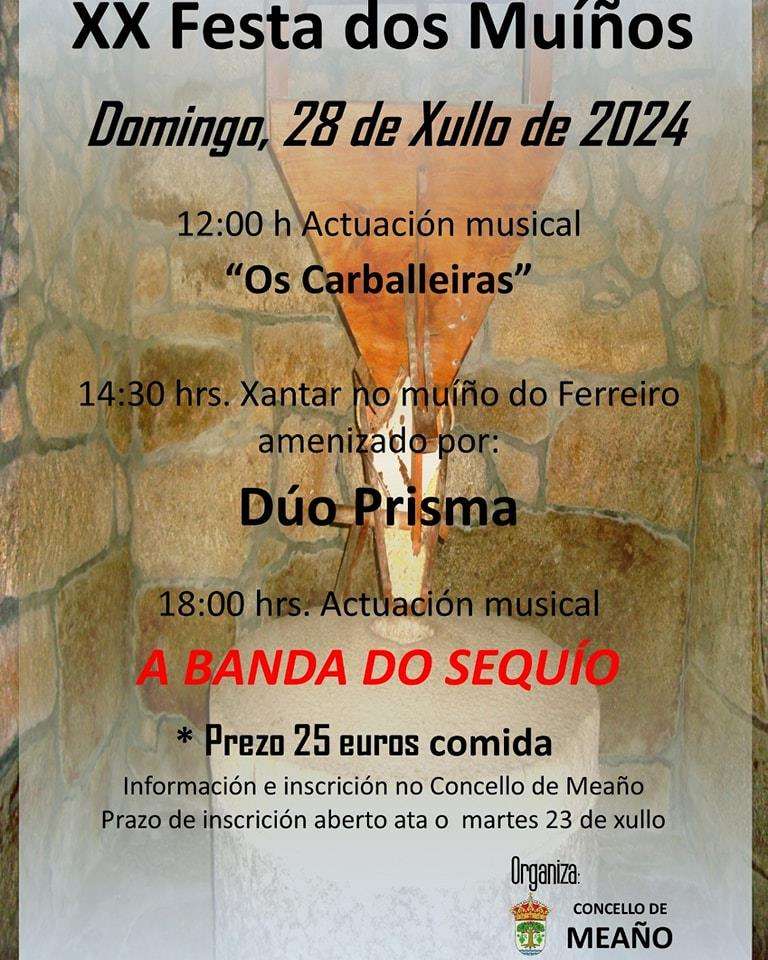 XX Festa dos Muíños en Meaño