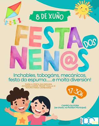 Fechas, información, programa, cartel, imágenes, mapa y ubicación de Festa dos Nenos  en  Rábade