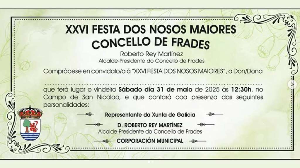 XXVI Festa dos Nosos Maiores en Frades