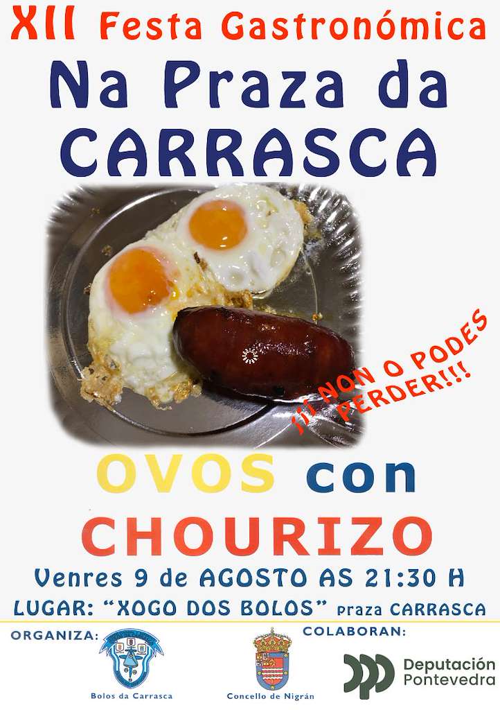 XII Festa dos Ovos con Chourizo en Nigrán
