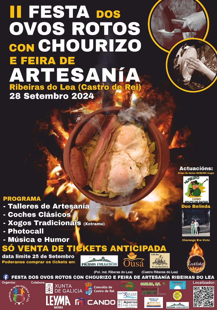 II Festa dos Ovos Rotos con Chourizo e Feira de Artesanía en Castro de Rei