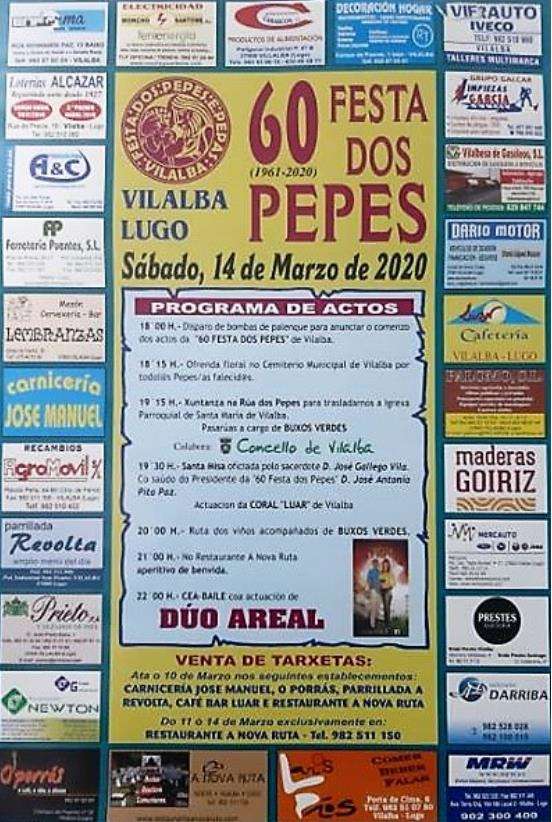 LX Festa dos Pepes en Vilalba