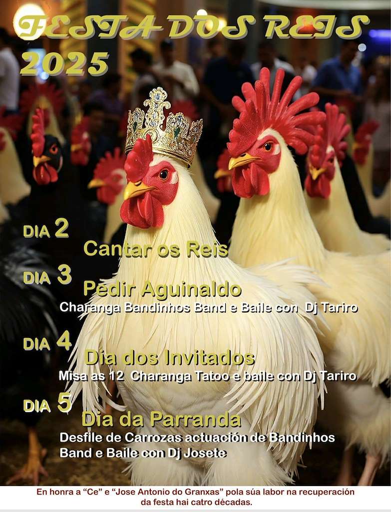 Festa dos Reis (2026) en A Mezquita