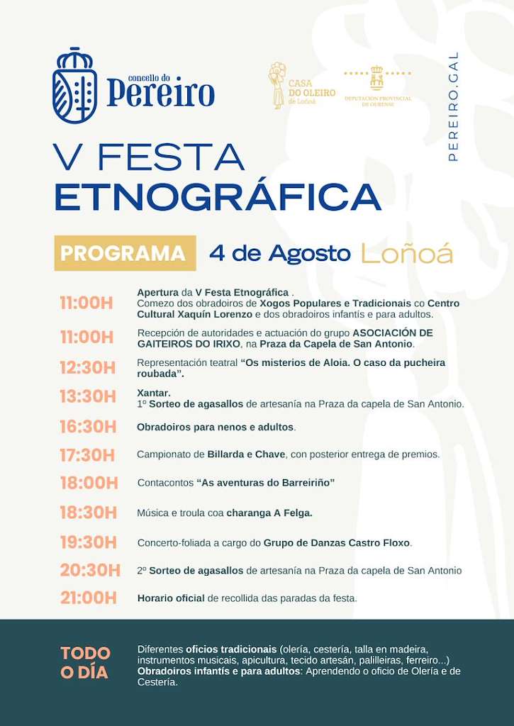 V Festa Etnográfica en O Pereiro de Aguiar