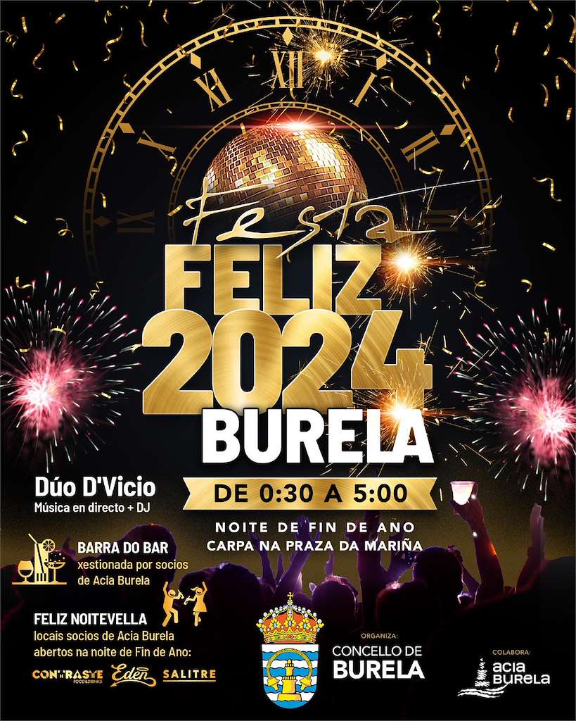 Festa Fin de Ano en Burela