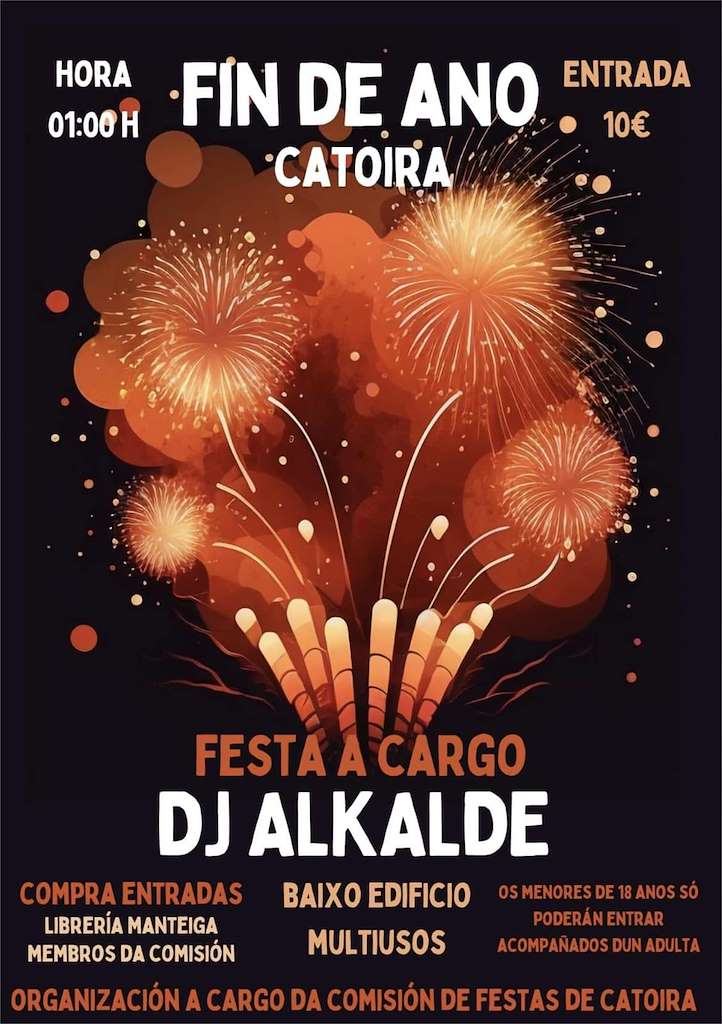  Fiesta de Año Nuevo en Catoira