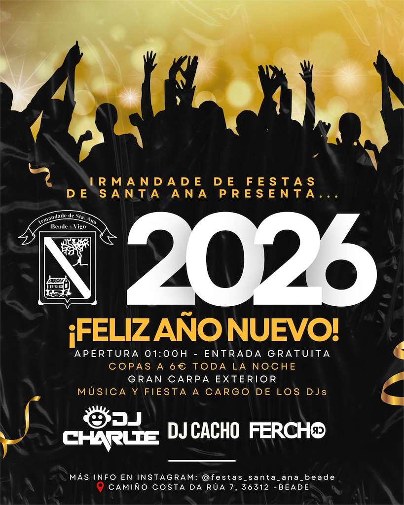 Fiesta de Fin de Año de Beade (2025) en Vigo