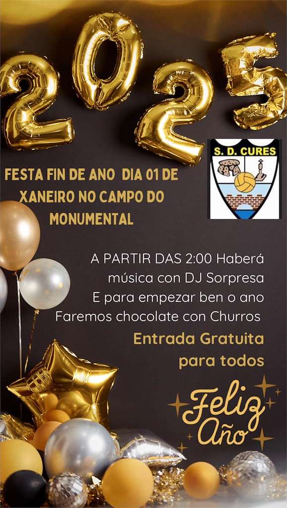 Festa Fin de Ano de Cures en Boiro