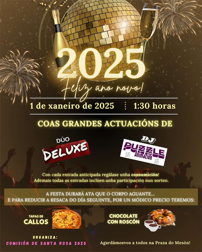 Festa Fin de Ano de Santa Rosa en Mañón