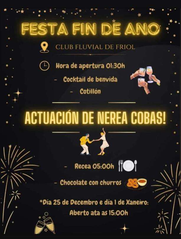 Festa Fin de Ano en Friol