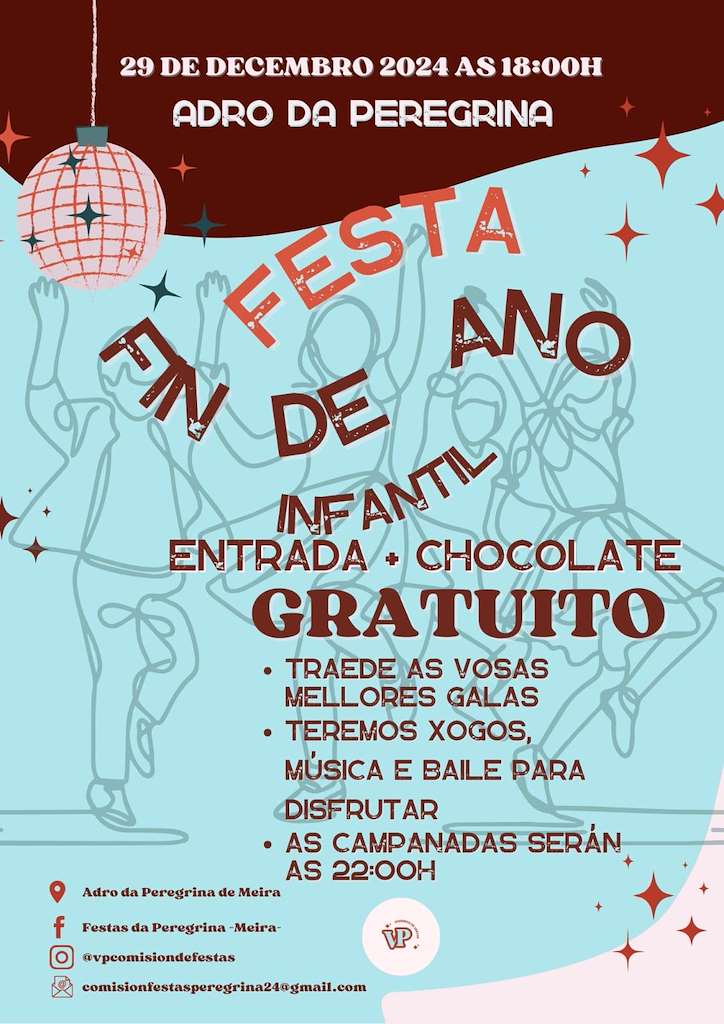 Festa Fin de Ano Infantil de Meira en Moaña