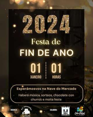 Fechas, información, programa, cartel, imágenes, mapa y ubicación de Festa Fin de Ano  en  Moeche