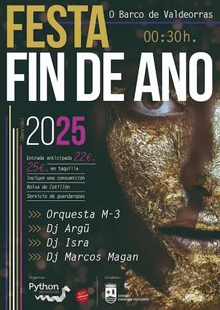 Fechas, información, programa, cartel, imágenes, mapa y ubicación de Festa Fin de Ano   en  O Barco de Valdeorras