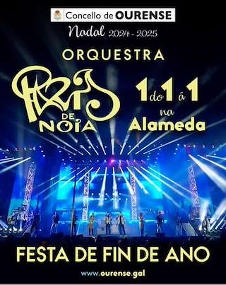Fechas, información, programa, cartel, imágenes, mapa y ubicación de Festa Fin de Ano  en  Ourense