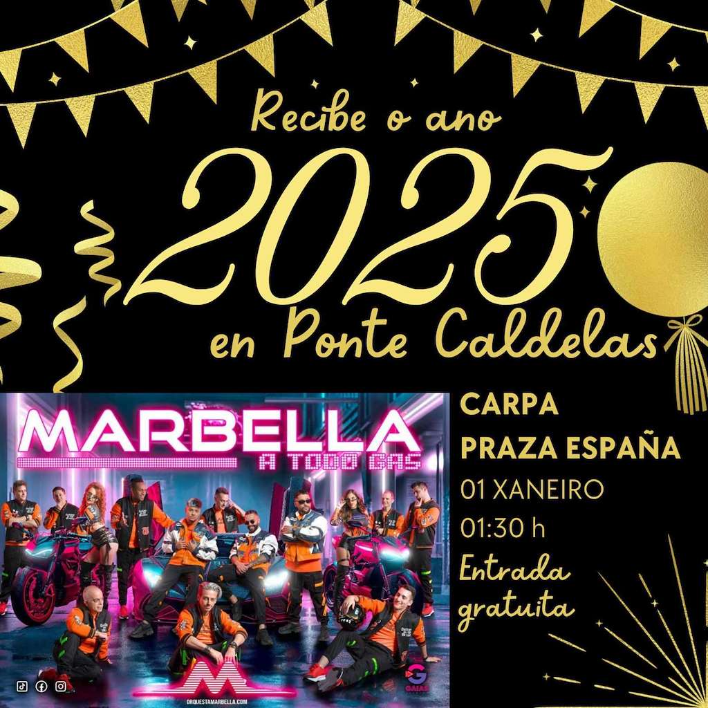 Festa Fin de Ano (2025) en Ponte Caldelas
