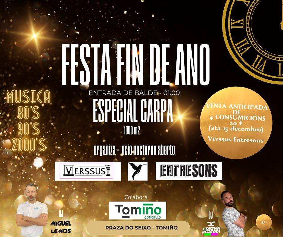 Festa Fin de Ano en Tomiño