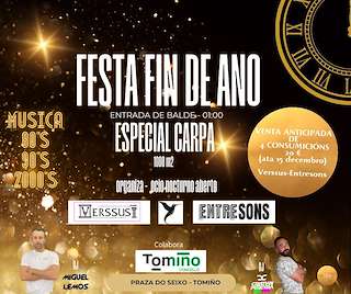 Fechas, información, programa, cartel, imágenes, mapa y ubicación de Festa Fin de Ano  en  Tomiño