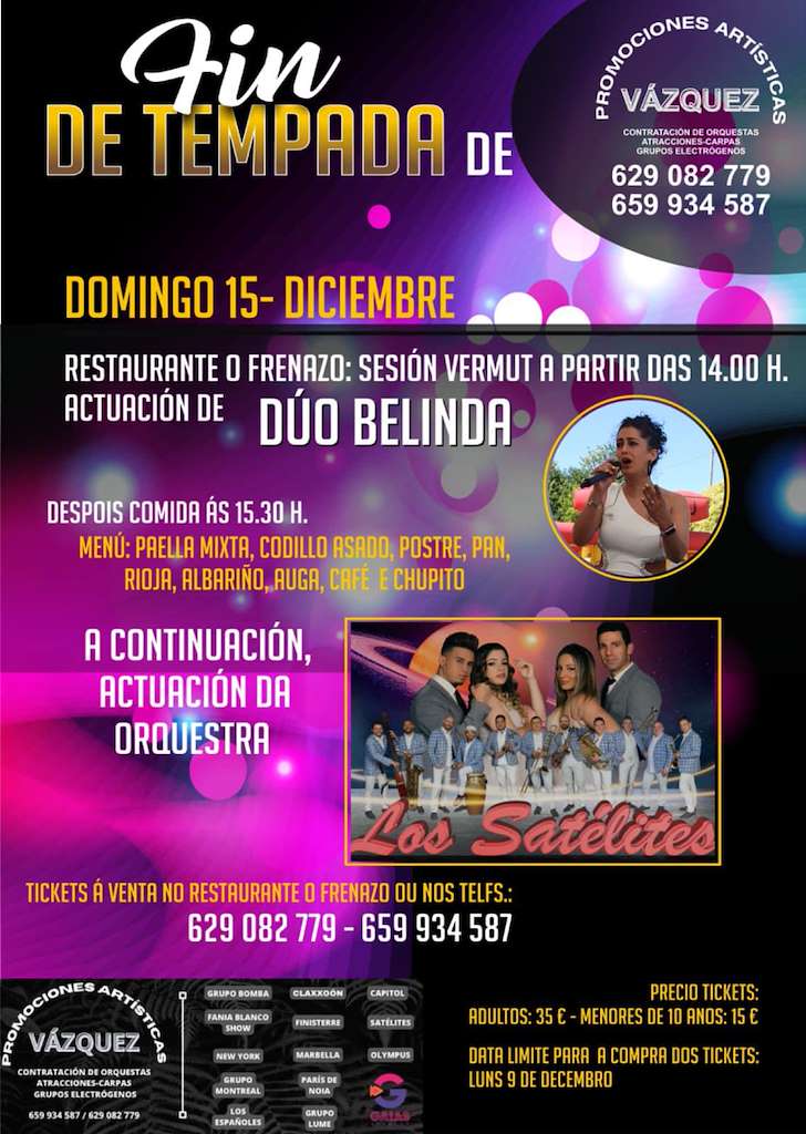 Festa Fin de Tempada Los Satélites en Alfoz