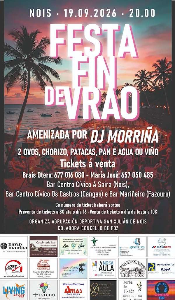 Festa Fin de Vrao de Nois (2026) en Foz