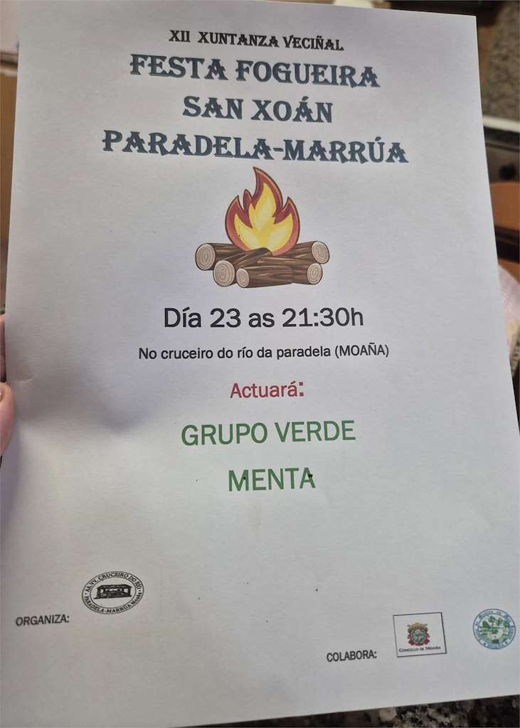 XII Festa Fogueira San Xoán de Paradela - Marrúa en Moaña