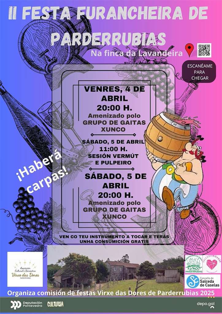 Festa Furancheira de Parderrubias en Salceda de Caselas