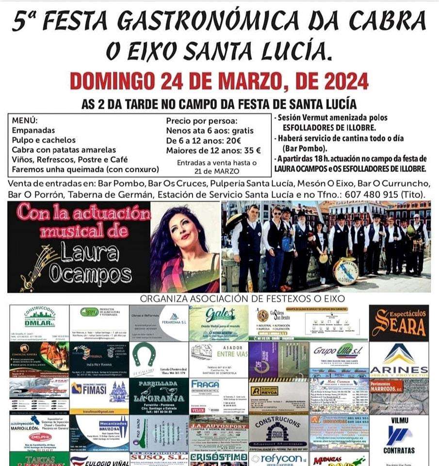 V Festa Gastronómica da Cabra (2024) en Santiago de Compostela