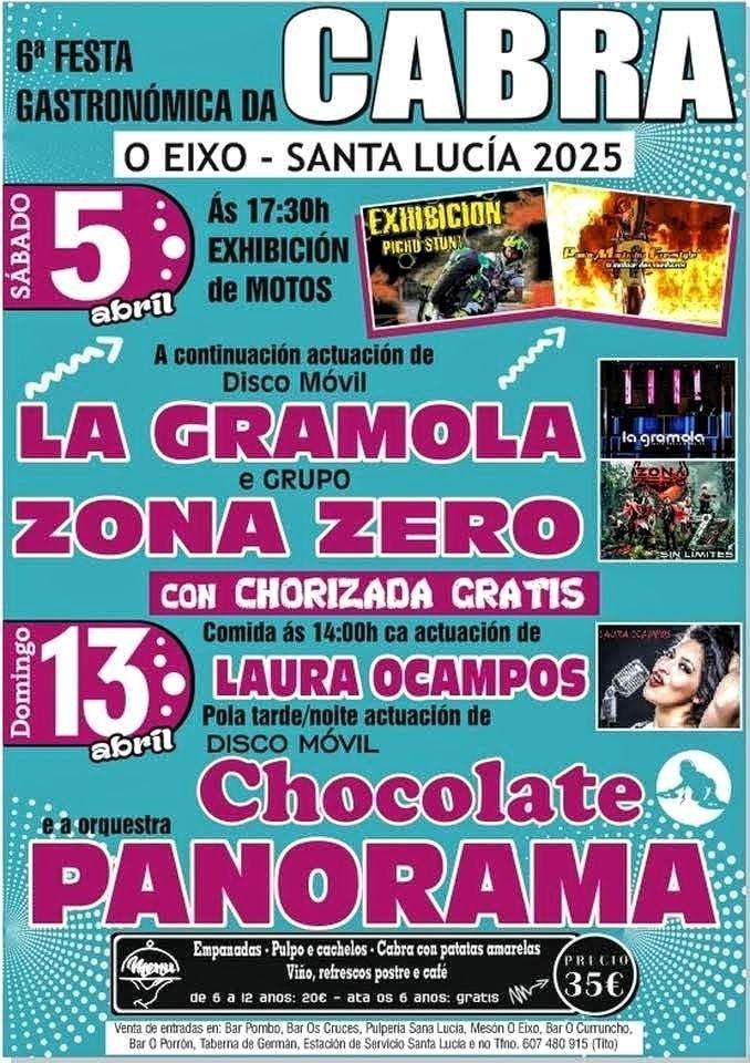VI Festa Gastronómica da Cabra en Santiago de Compostela