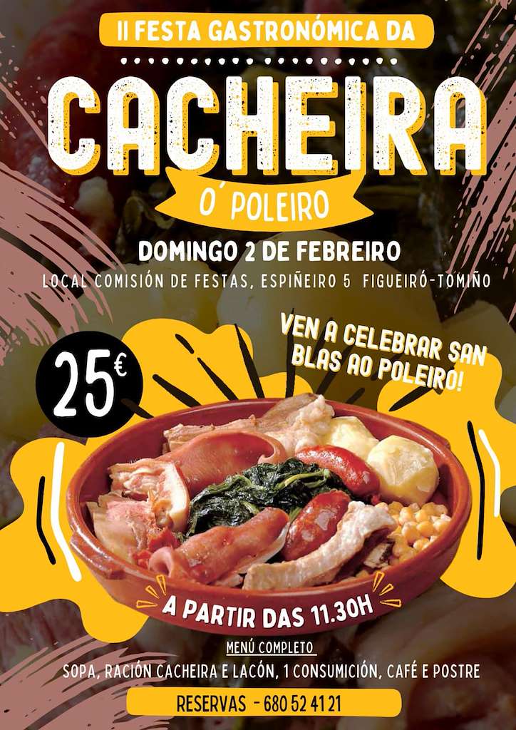 II Festa Gastronómica da Cacheira en Tomiño