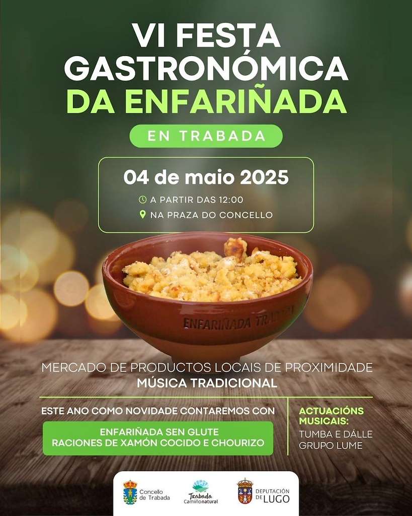 VI Festa Gastronómica da Enfariñada (2025) en Trabada