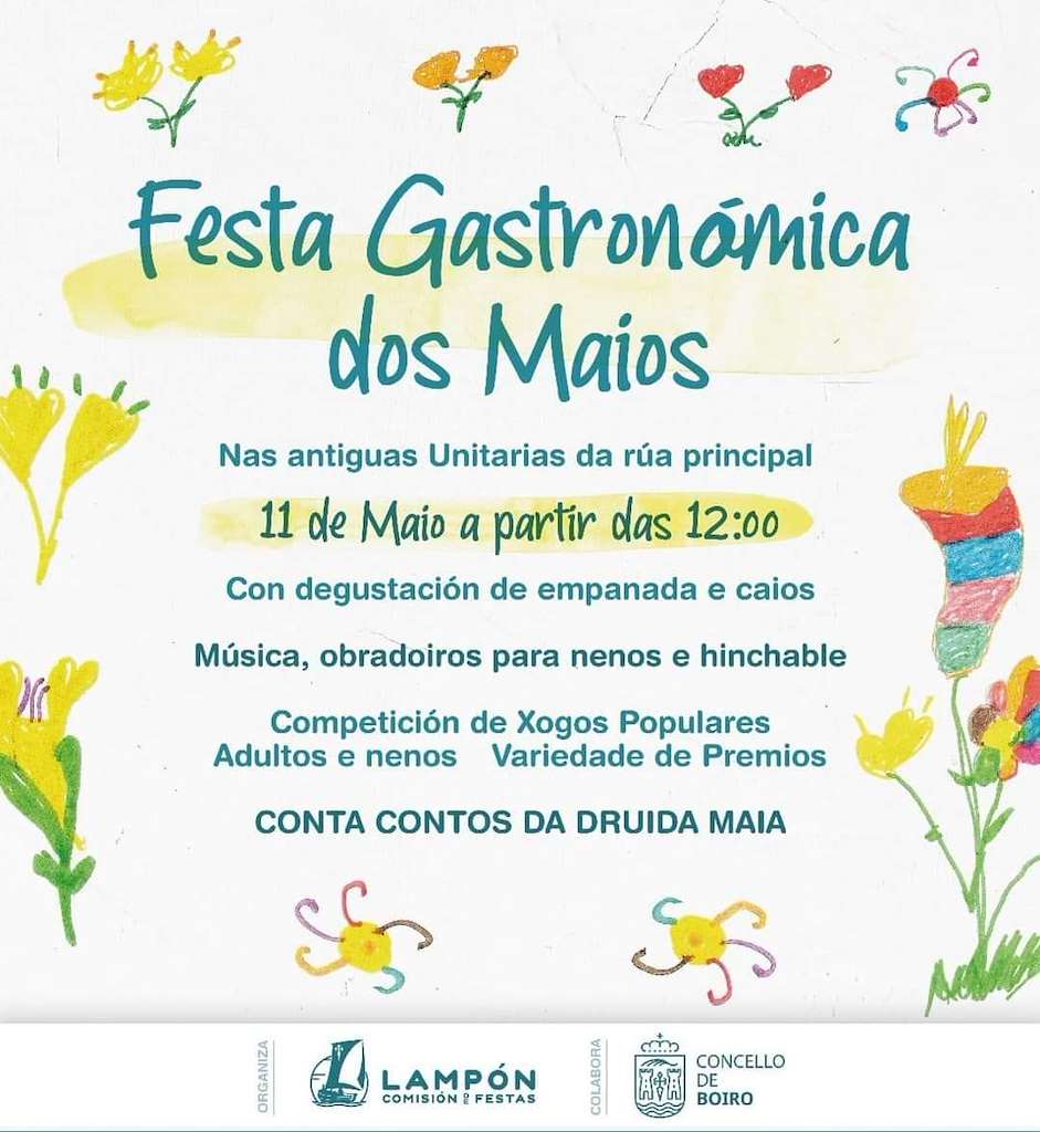 Festa Gastronómica dos Maios de Escarabote (2024) en Boiro