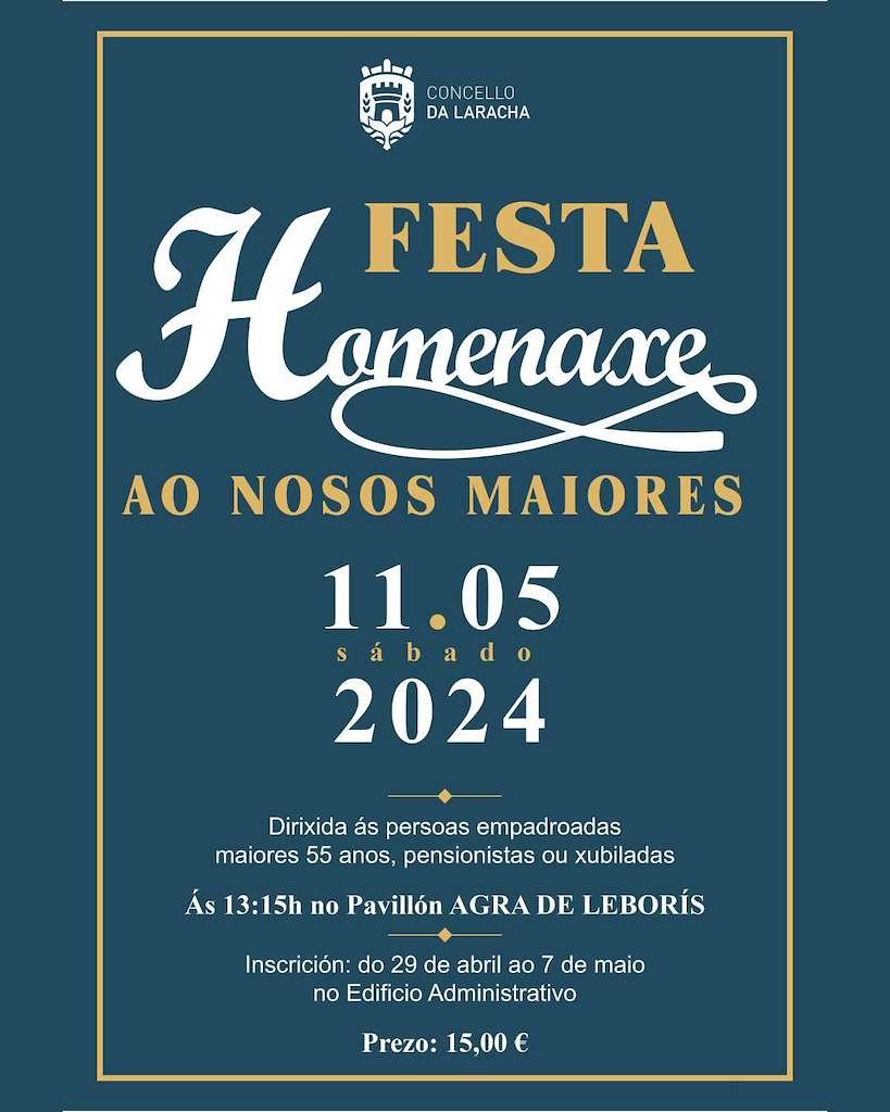 Festa Homenaxe a os Nosos Maiores (2024) en Laracha