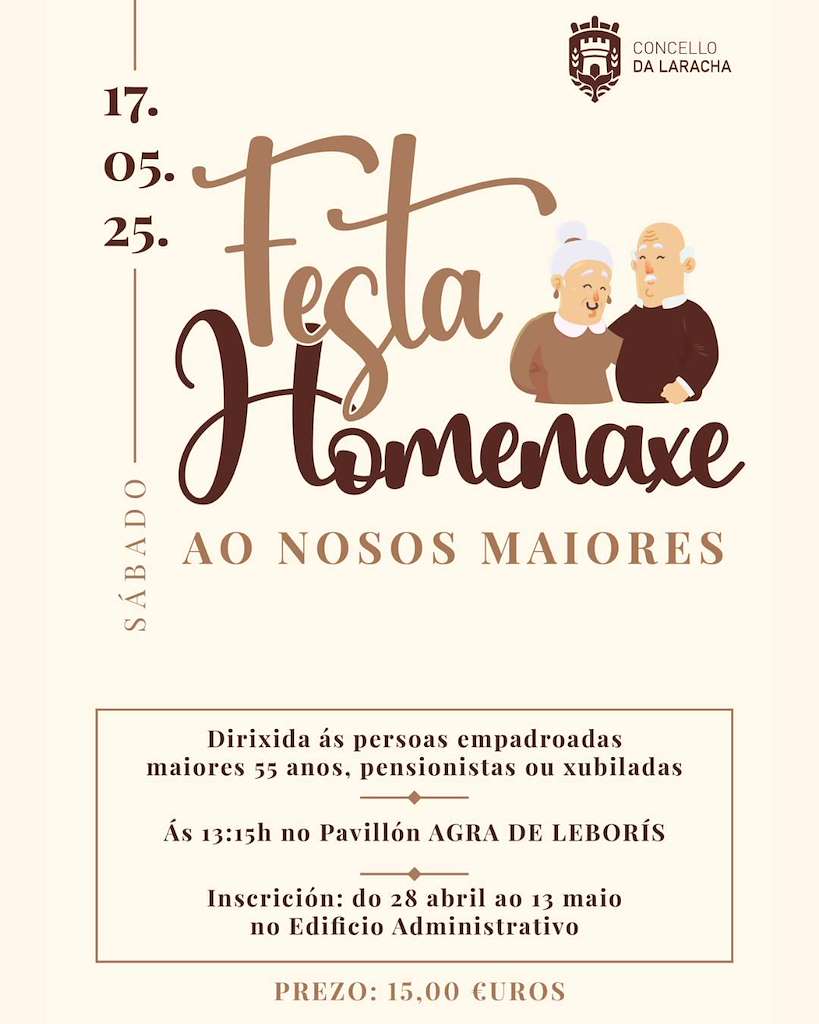 Festa Homenaxe a os Nosos Maiores (2025) en Laracha