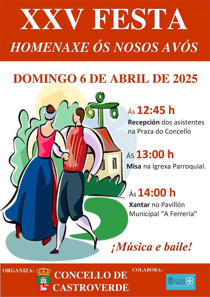 XXIV Festa Homenaxe os Nosos Avós (2024) en Castroverde