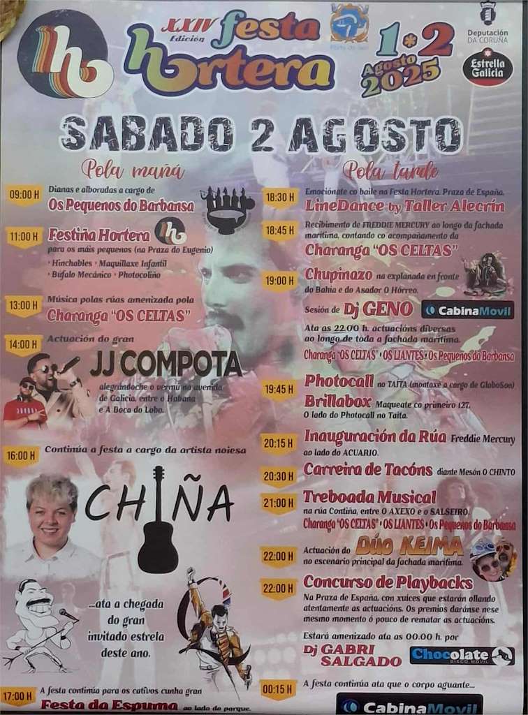 XXIV Festa Hortera  en O Porto do Son