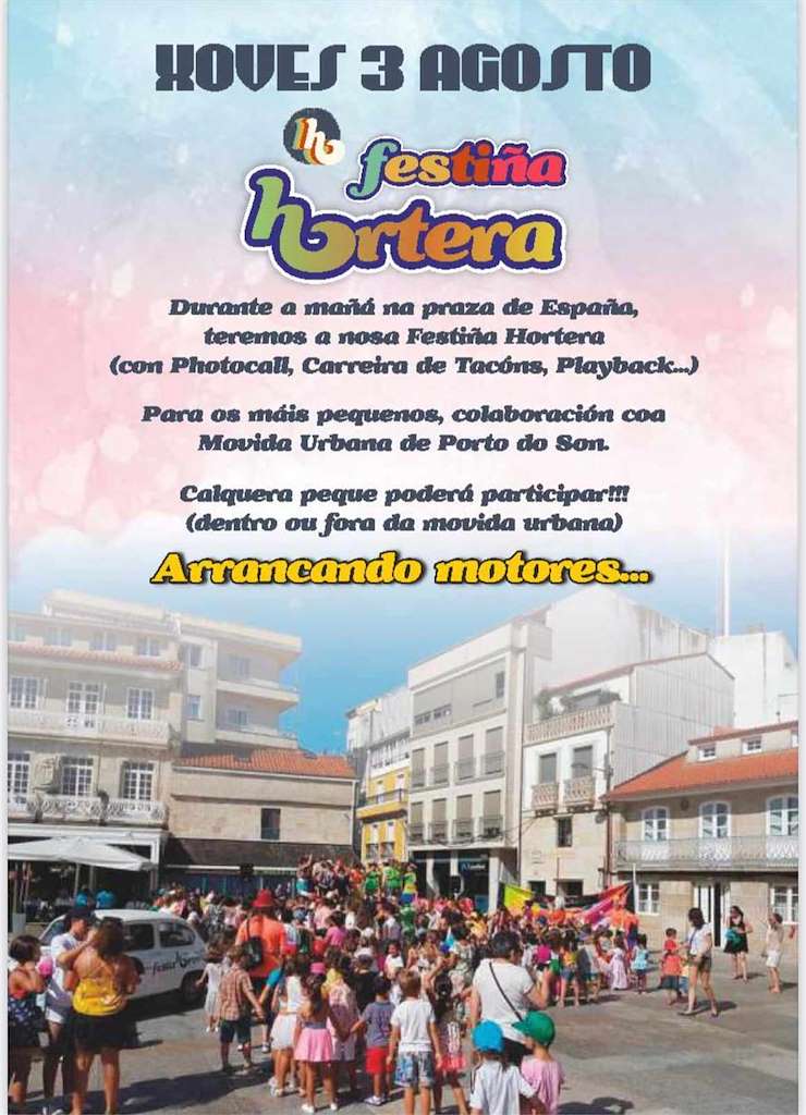 XXII Festa Hortera  en Porto do Son