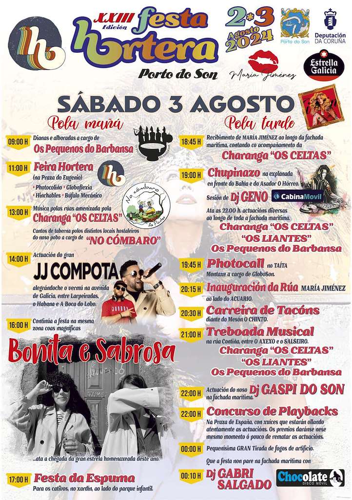 XXIII Festa Hortera  en Porto do Son