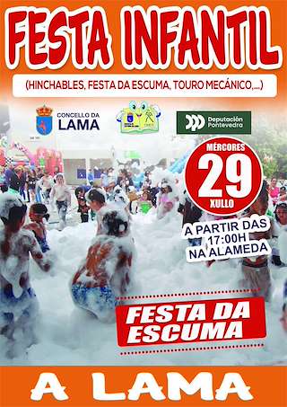 Fechas, información, programa, cartel, imágenes, mapa y ubicación de Festa Infantil (2026)  en  A Lama