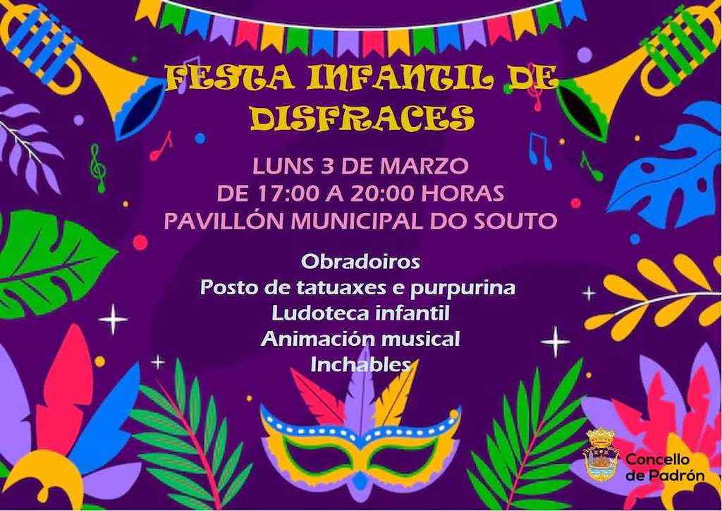 Festa Infantil de Disfraces  en Padrón