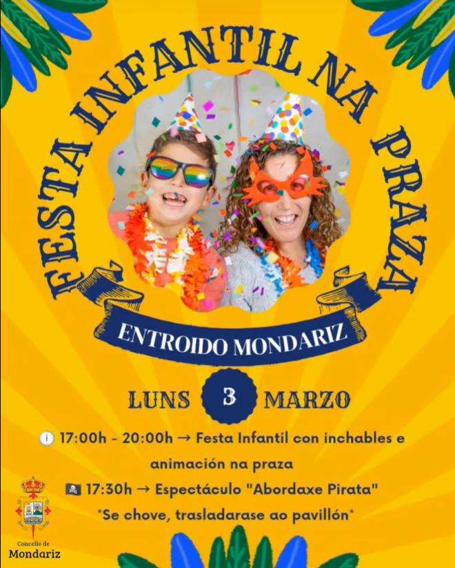 Festa Infantil de Entroido en Mondariz
