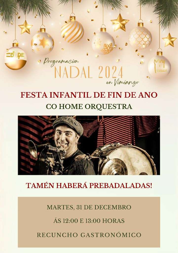 Festa Infantil de Fin de Ano en Vimianzo