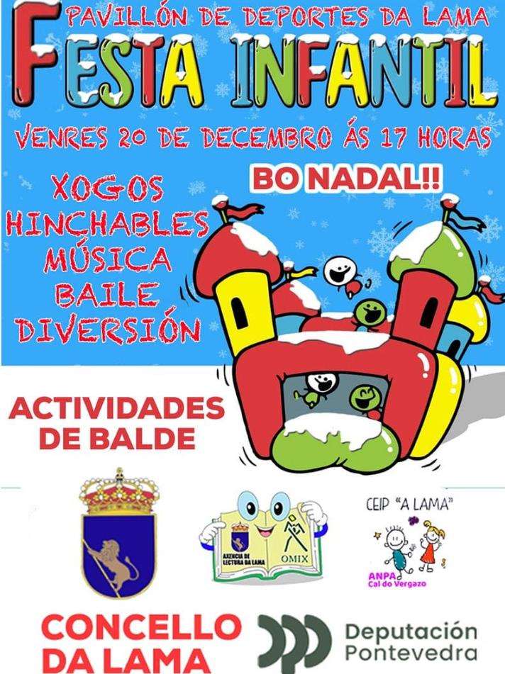 Festa Infantil de Nadal  en A Lama