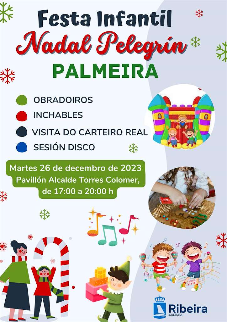 Festa Infantil de Nadal Pelegrín en Ribeira