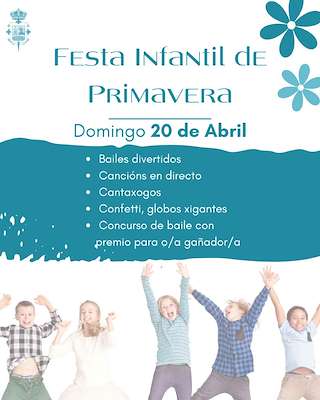 Fechas, información, programa, cartel, imágenes, mapa y ubicación de Festa Infantil de Primavera  en  Mondariz
