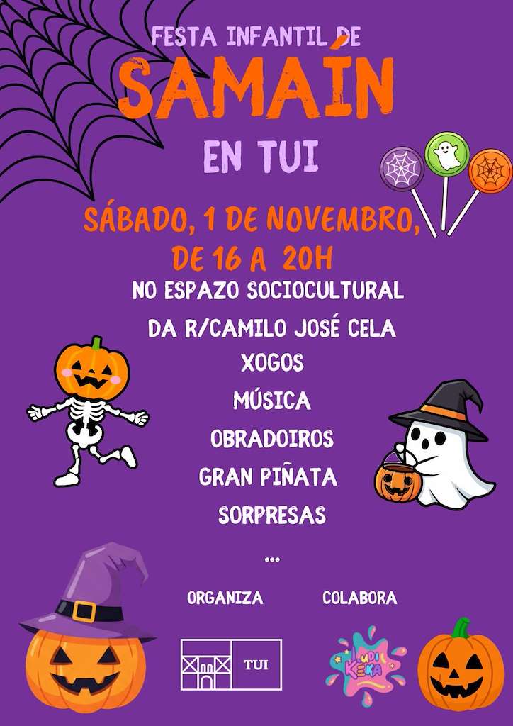 Festa Infantil de Samaín en Tui
