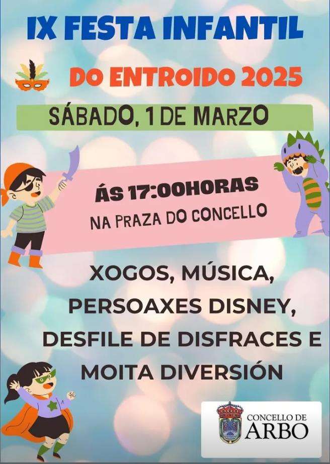 IX Festa Infantil do Entroido en Arbo