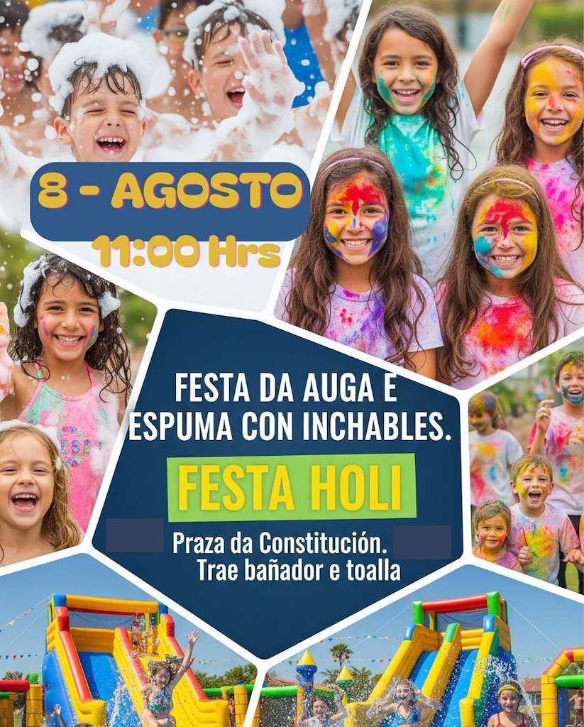 Festa Infantil - Festa Holi en Bande